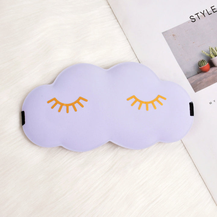 Women's cute cloud sleep mask made of memory foam with ergonomic padding and adjustable elastic band Stornfield