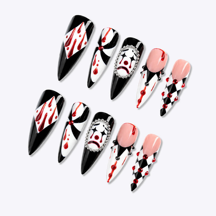 Artificial nails with creative patterns Stornfield