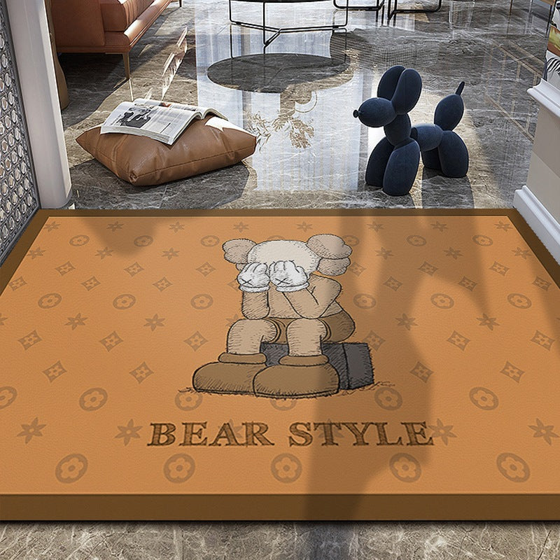 Cute Dog-Themed Entrance Mat