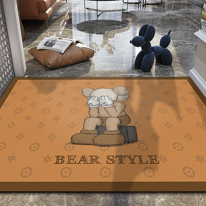 Cute Dog-Themed Entrance Mat