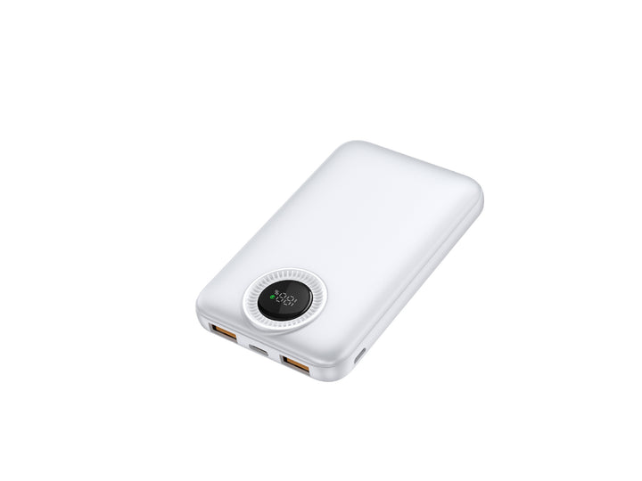 Portable high-performance power bank with inductive charging technology and digital display Stornfield