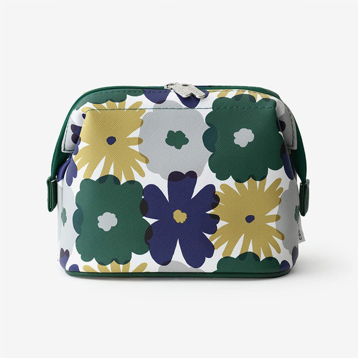 Decorative Number Print Cosmetic Bag