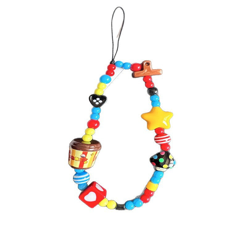 Playful Beaded Charm Lanyard Stornfield 1790135914