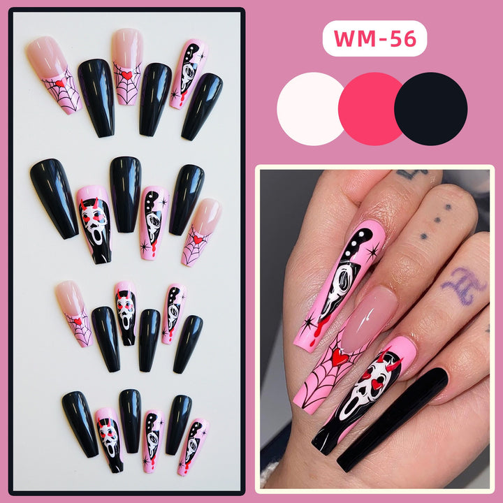 Holiday-Themed Press-On Nail Art Stornfield