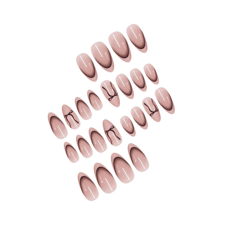 Stylish Ombre Press-On Nails Stornfield