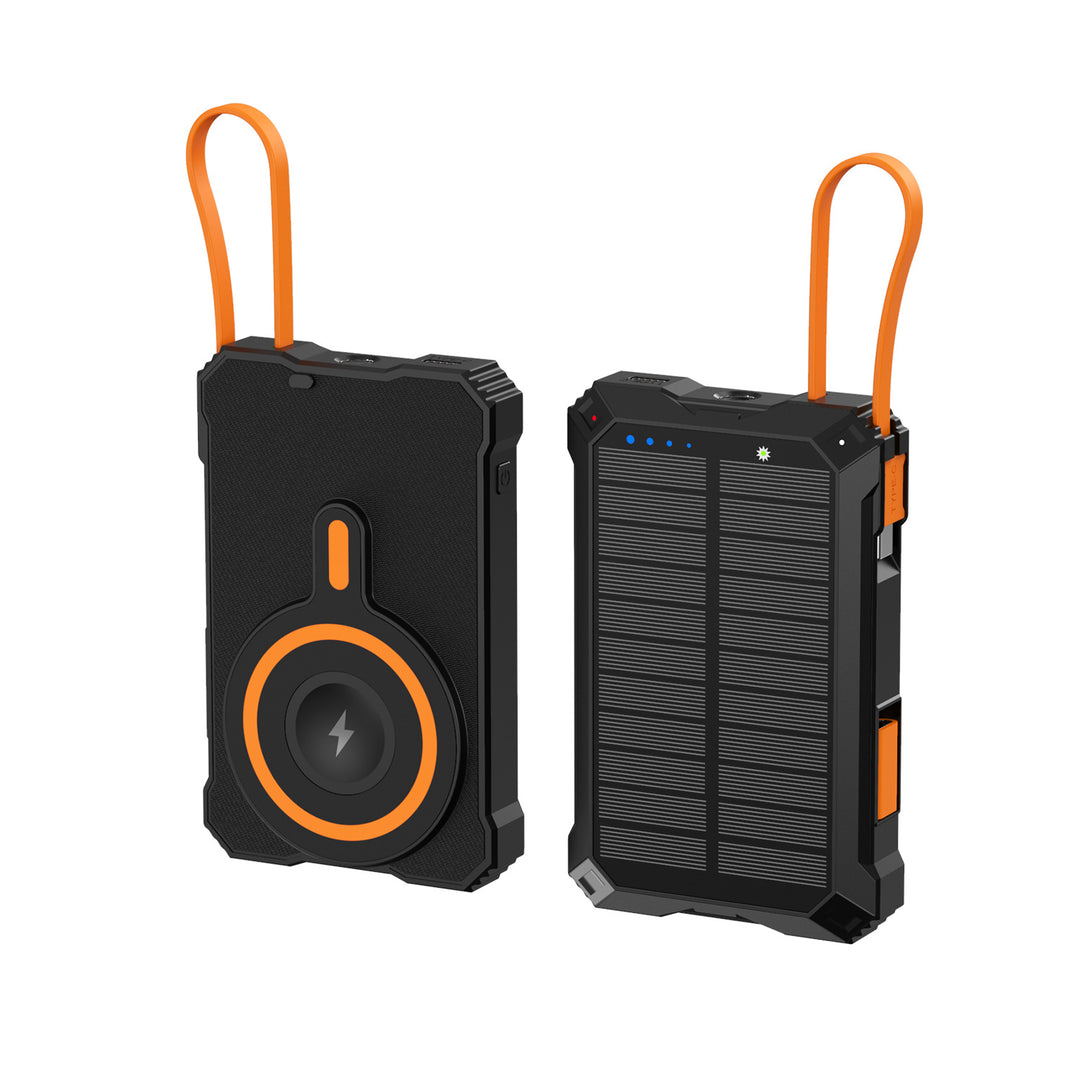 Solar-powered power bank with wireless charger Stornfield
