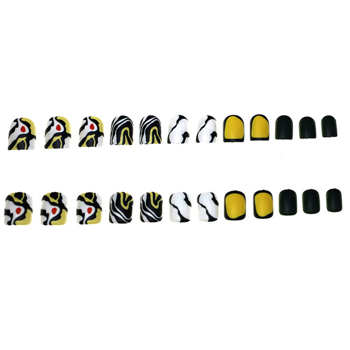 Artistic Abstract Nail Art Stornfield