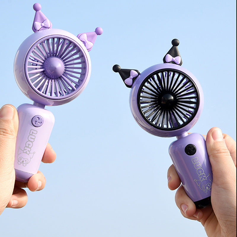 Women's Portable Hand Fan with Cute Rabbit Design Stornfield