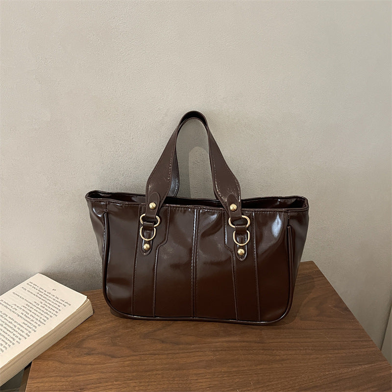 Elegant Structured Tote Handbag