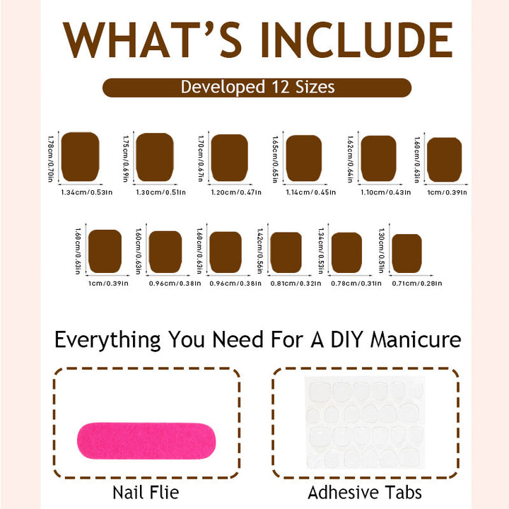 Acrylic Nail Set with Luxurious Accents Stornfield