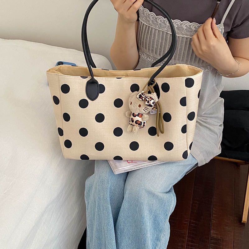 Polka Dot Tote Bag
