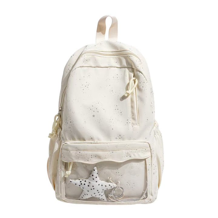 Star-Embellished Lightweight Backpack Stornfield