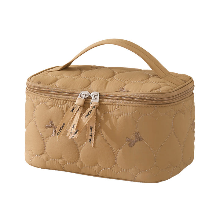 Quilted Makeup Storage Box Stornfield