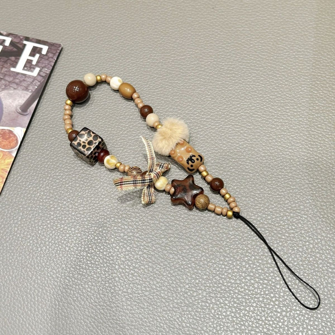 Decorative Beaded Charm Keychain Stornfield