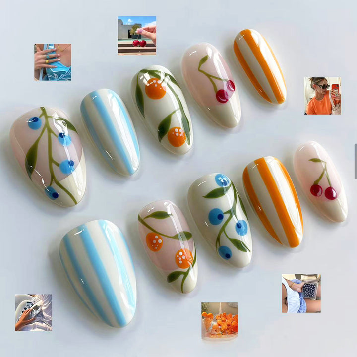 Decorative Press-On Nail Art Set 1790745681