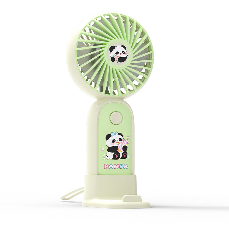 Women's Portable Hand Fan in Cute Panda Design Stornfield