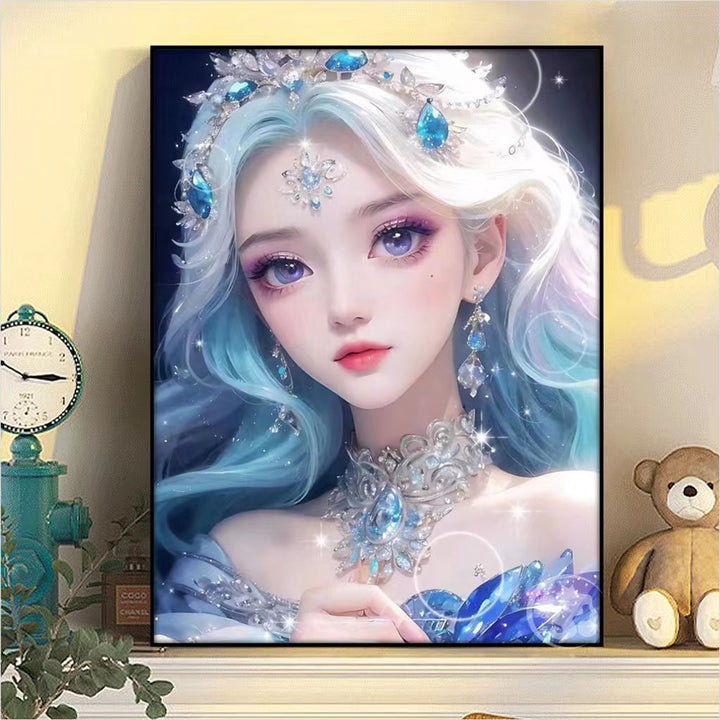 Fantasy Character Portrait Canvas Art Print Stornfield