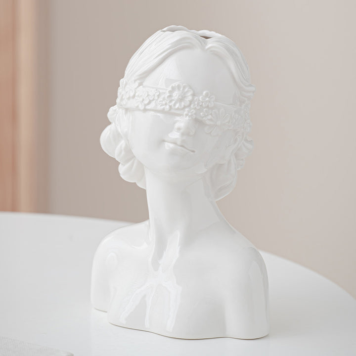 Decorative Faces Planter