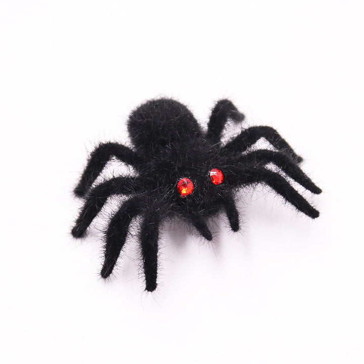 Spooky Plush Spider Decoration Stornfield