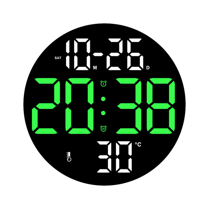 Digital wall clock with temperature and hygrometer function Stornfield