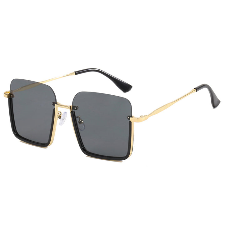 Women oversized sunglasses with elegant geometric frame Stornfield