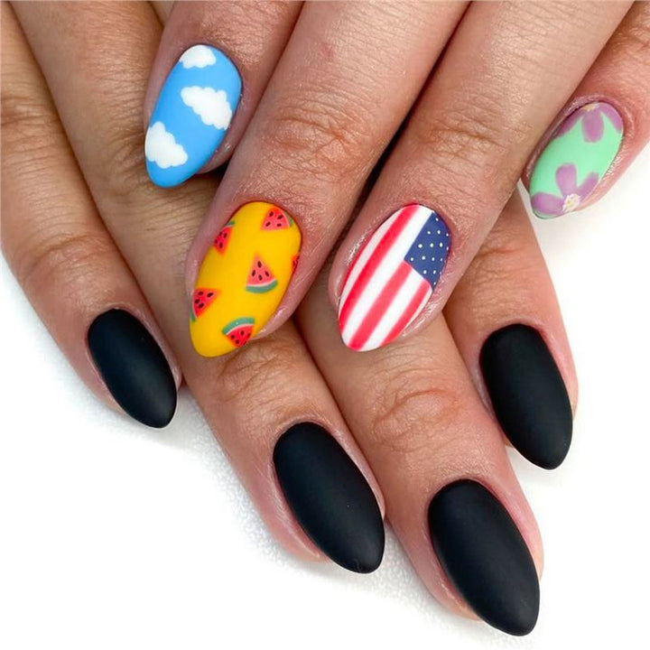 Creative Press-On Nail Art Stornfield