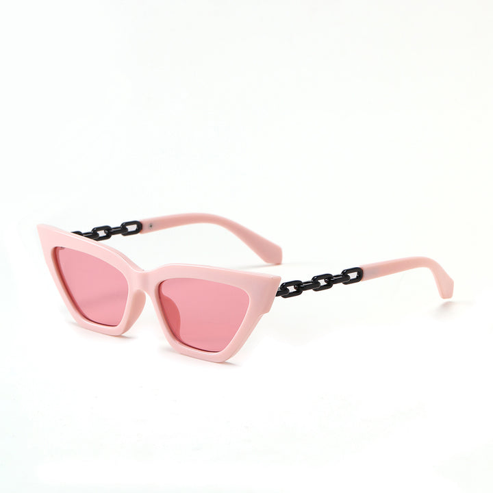 Women's Cat-Eye Sunglasses with Luxurious Chain Frame Stornfield