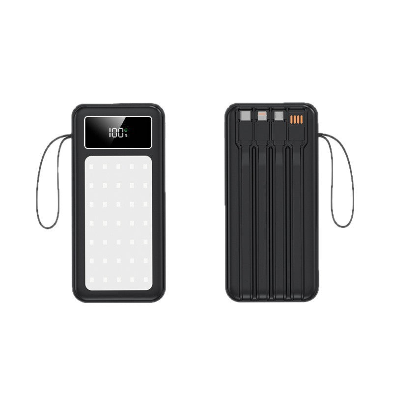 Portable power bank with integrated charging station and innovative LCD display Stornfield