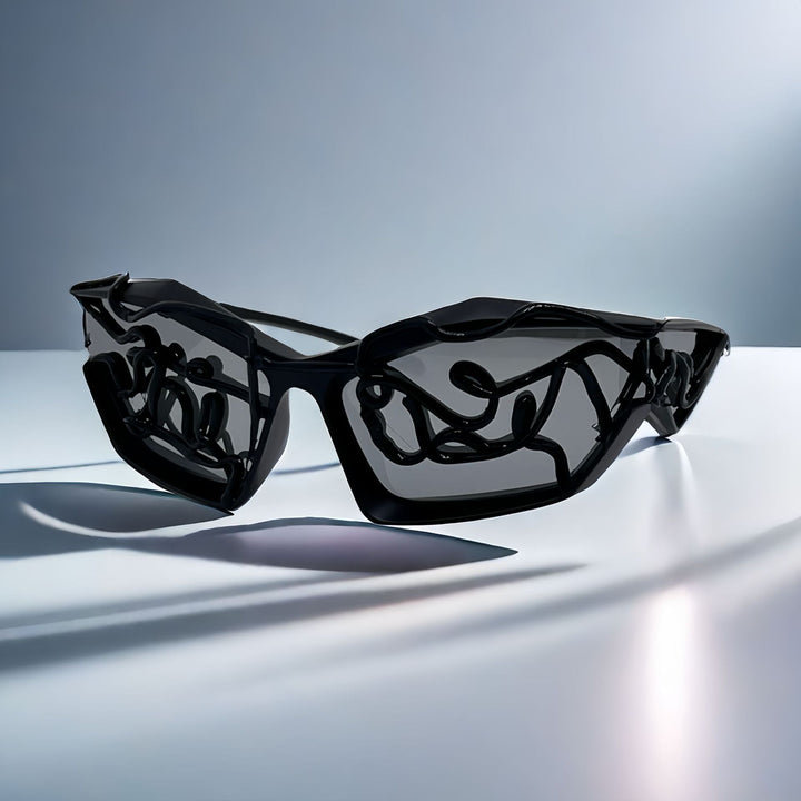 Women's Sporty Sunglasses with Futuristic Design Stornfield