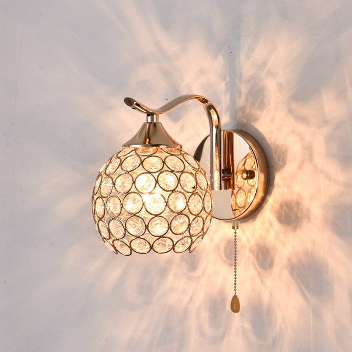 Crystal Accent Wall Sconce