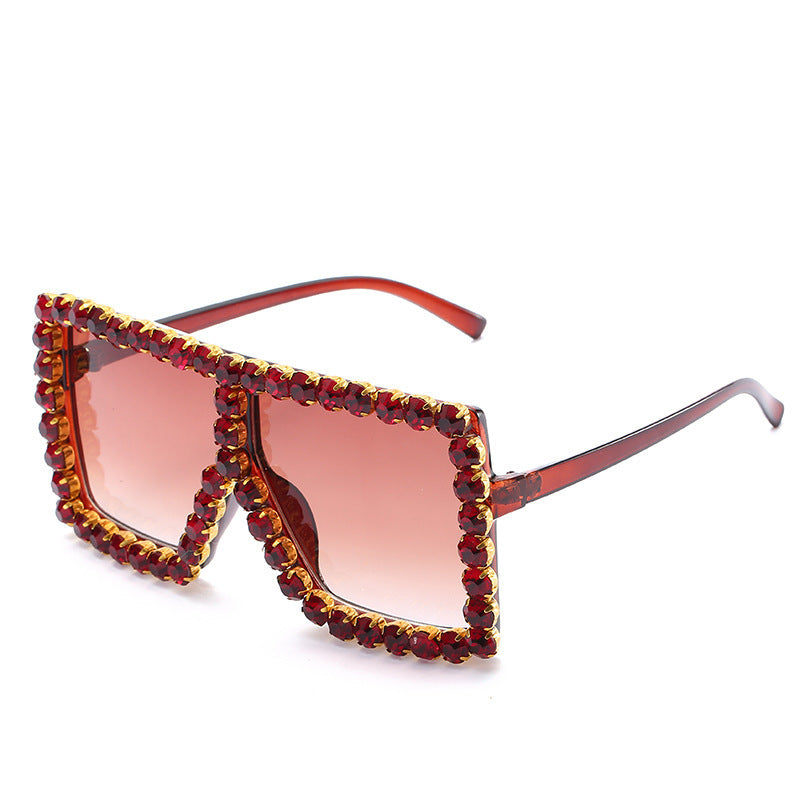 Women's fashionable sunglasses with rhinestone embellishment Stornfield