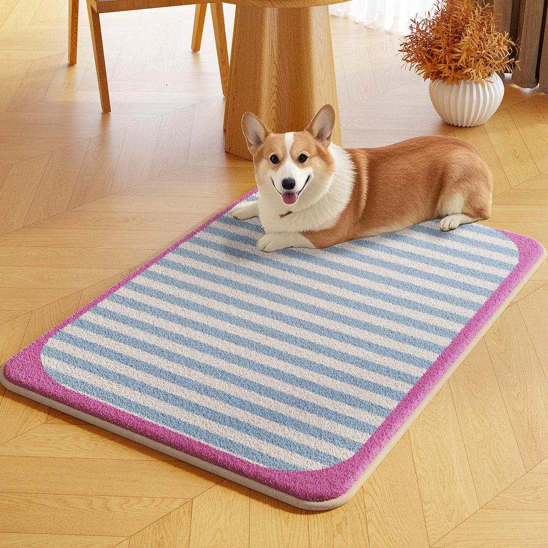 Cute Bear-Shaped Plush Area Rug