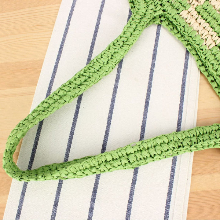 Hand-knotted Carrying Bag Made of Woven Natural Material Stornfield
