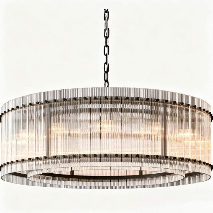 Modern Artisan Crystal Pendant Light