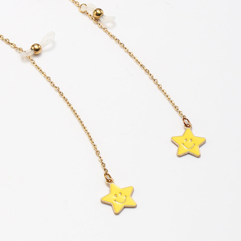 Decorative Eyewear with Star Charm Chain Stornfield