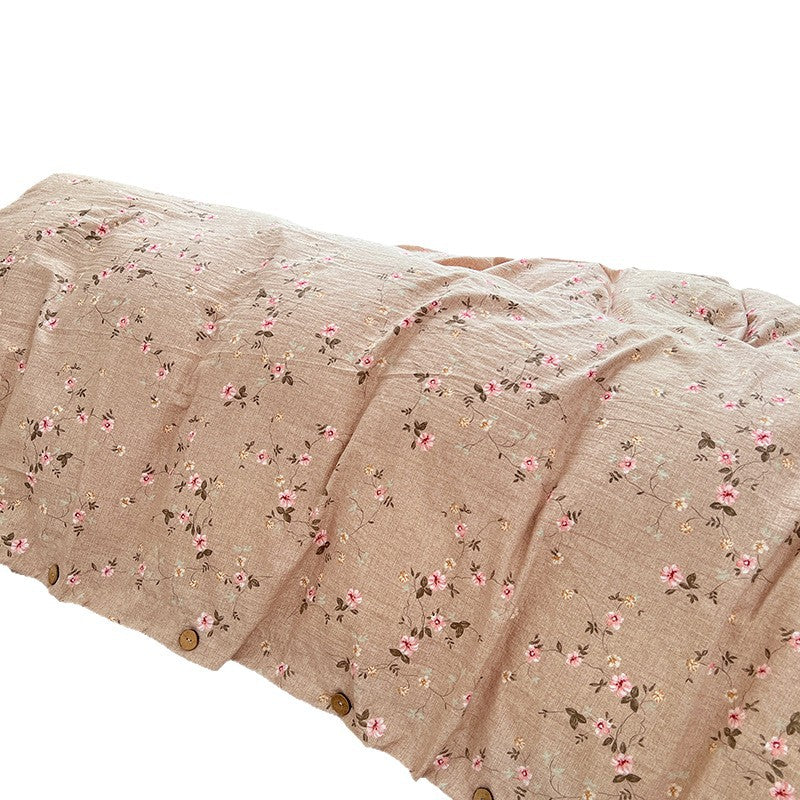 Floral Patterned Duvet Cover Set