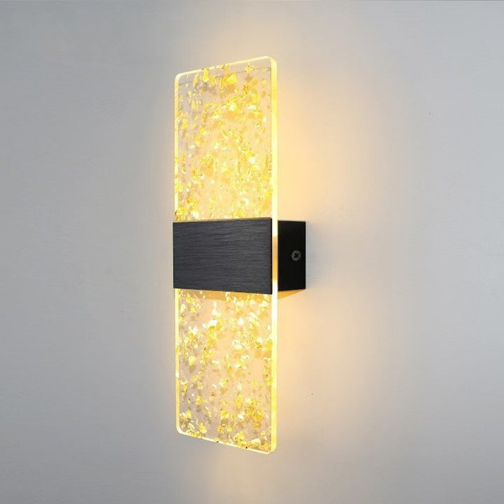 Contemporary Crystal Wall Sconce
