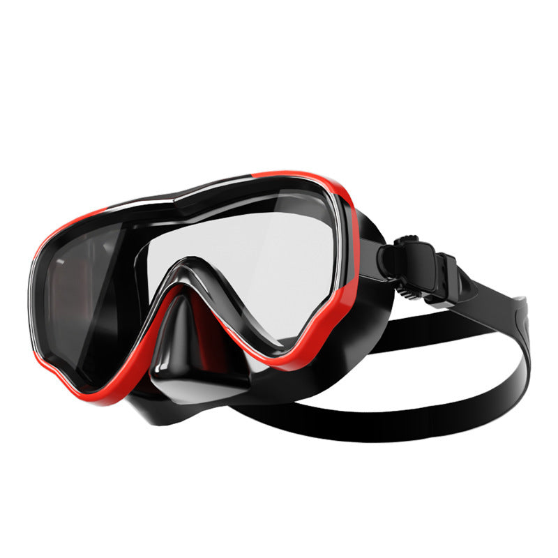 Diving mask with comfortable silicone cover Stornfield