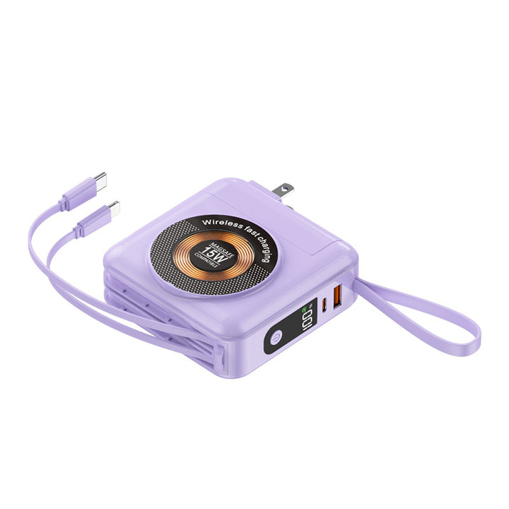 Portable Qi Charger with Fast Charging Function Stornfield