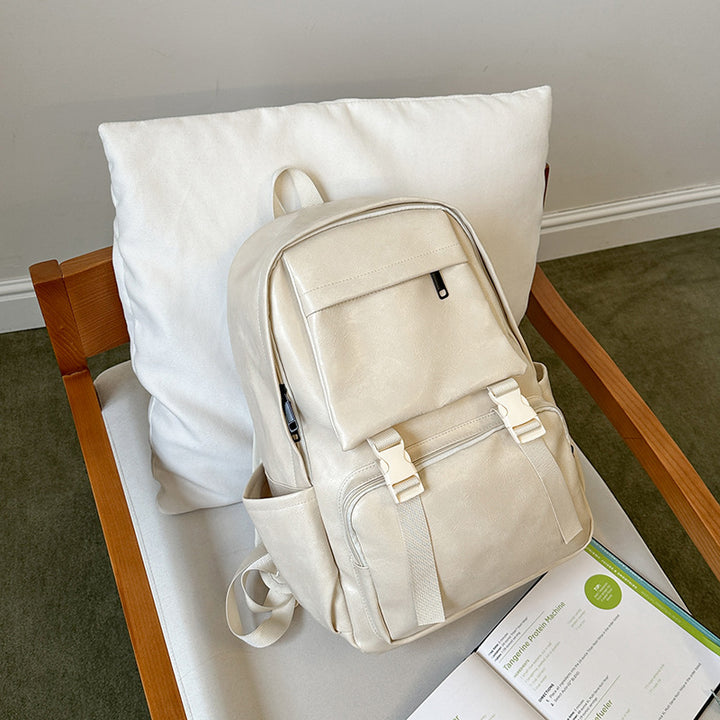Vintage-Style Leather Backpack Stornfield