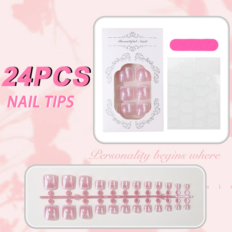 Elegant Press-On Nail Tips Set Stornfield