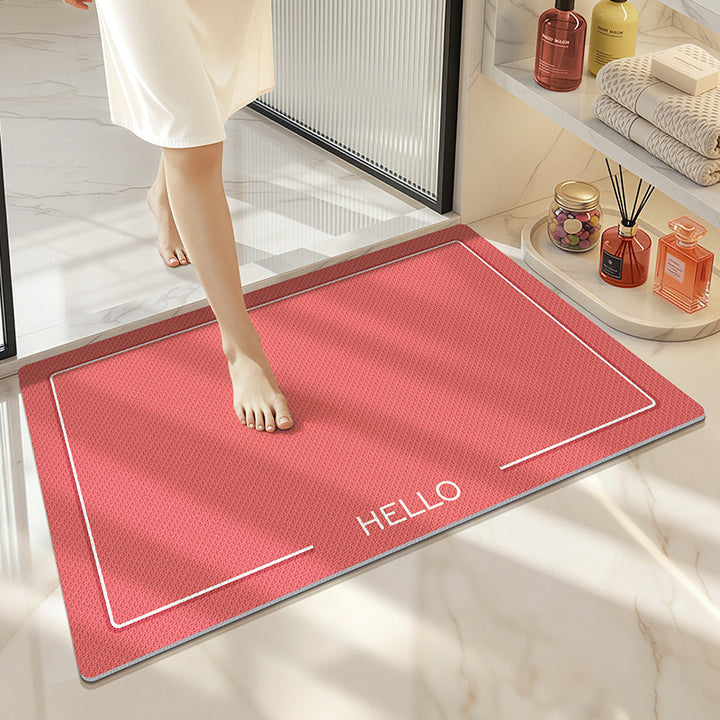 Soft Absorbent Shower Mat