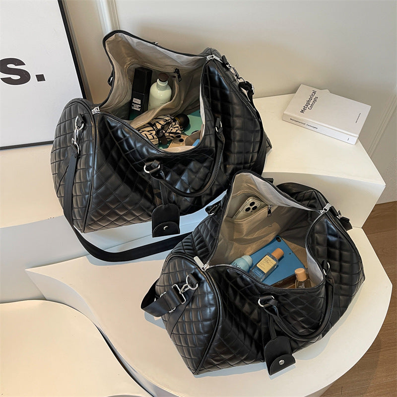 Fashionable travel bag with high-quality stitching and practical carrying options Stornfield