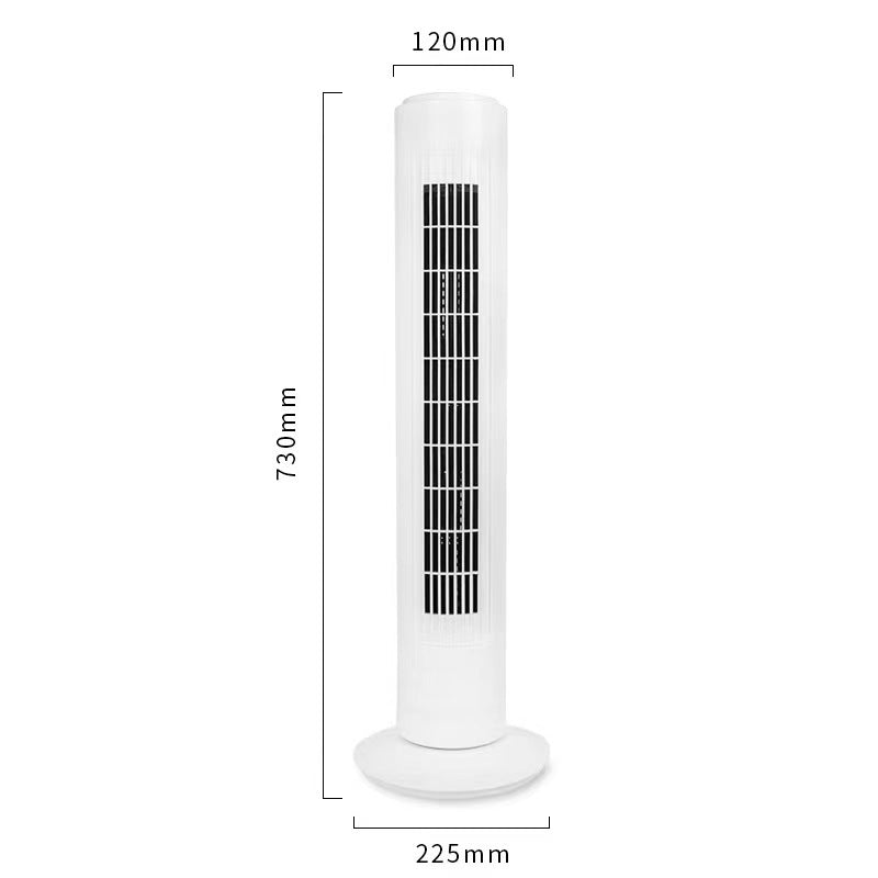 Cooling oscillating tower fan with remote control multi-speed bladeless vertical air circulator with timer Stornfield