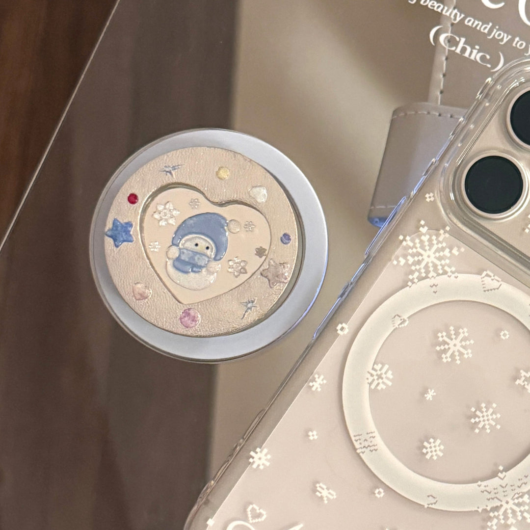 Smartphone Finger Holder with Winter Motif Stornfield