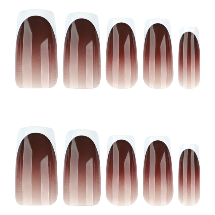 Artful Nail Extensions with Elegant French Tip Stornfield