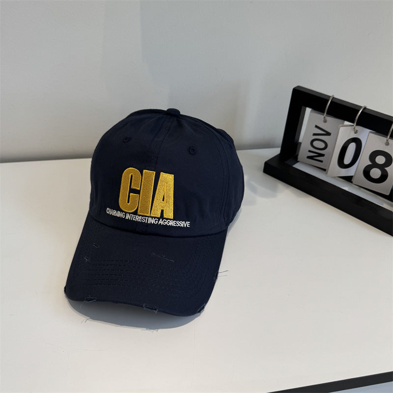 Men's Distressed Motivational Baseball Cap Stornfield