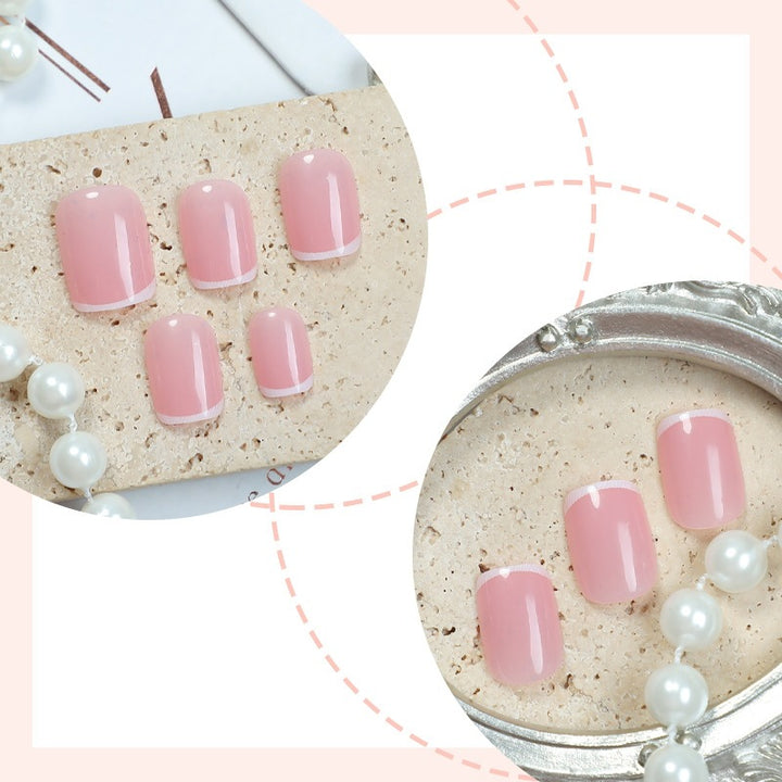 Artificial nail set with an elegant, natural look Stornfield