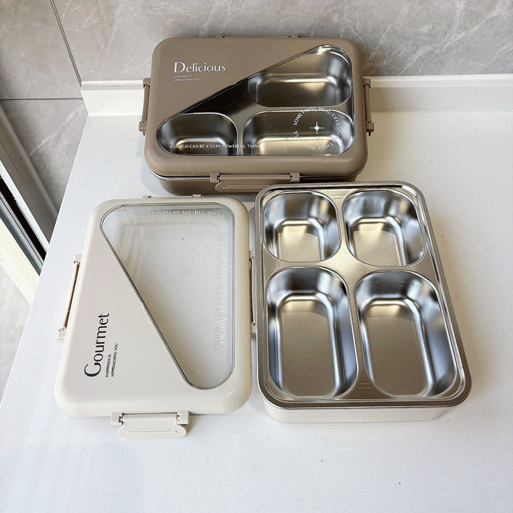 Multi-Compartment Insulated Food Storage Container