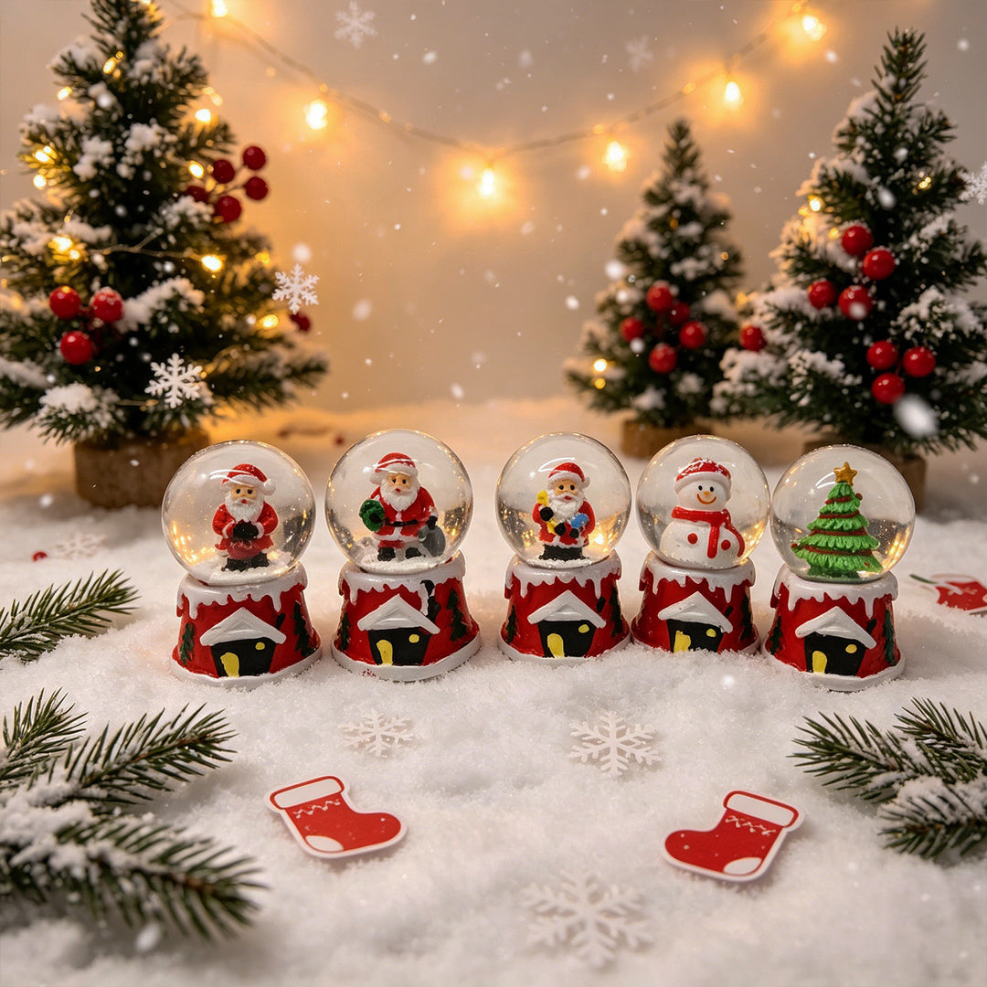 Magical Christmas Snow Globe Figures Stornfield